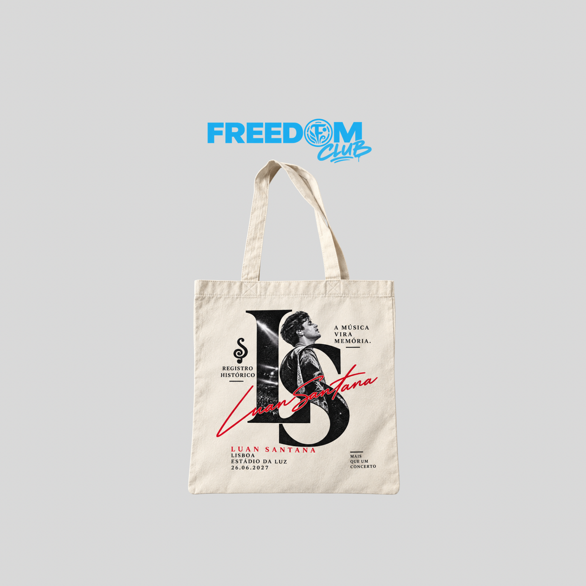 Tote Bag Luan Santana — Lisboa 2027