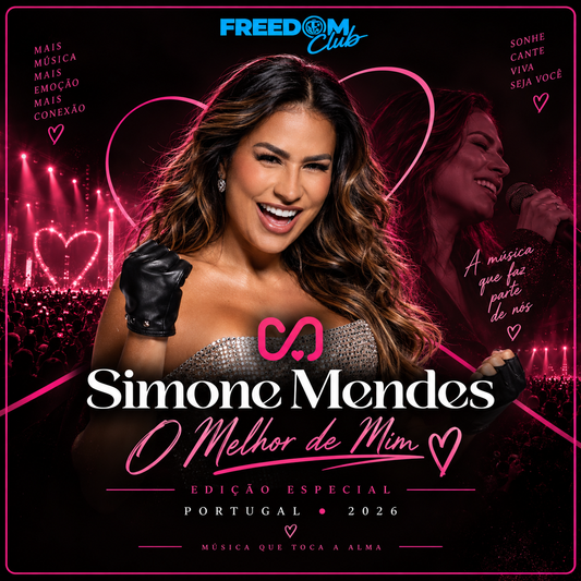 SM Box — Simone Mendes, kit do concerto