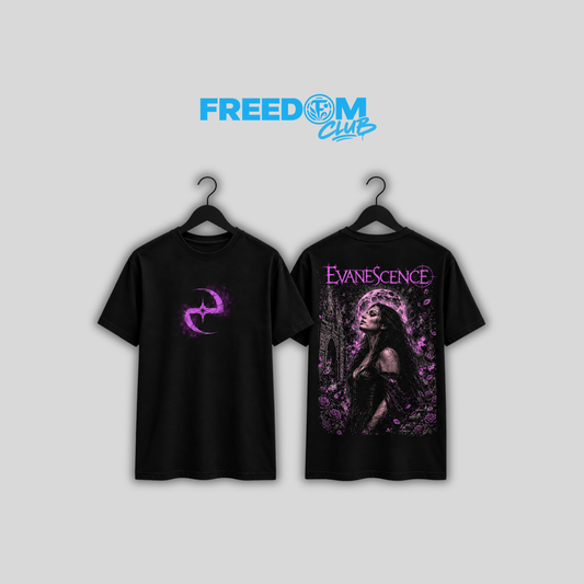 T-Shirt Gothic Bloom — Evanescence