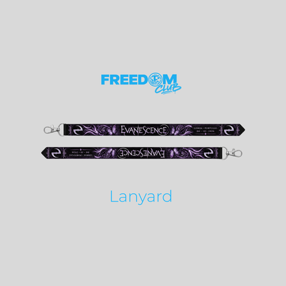 Copo Personalizado com Lanyard e Suporte - Reborn, Evanescence, detalhe