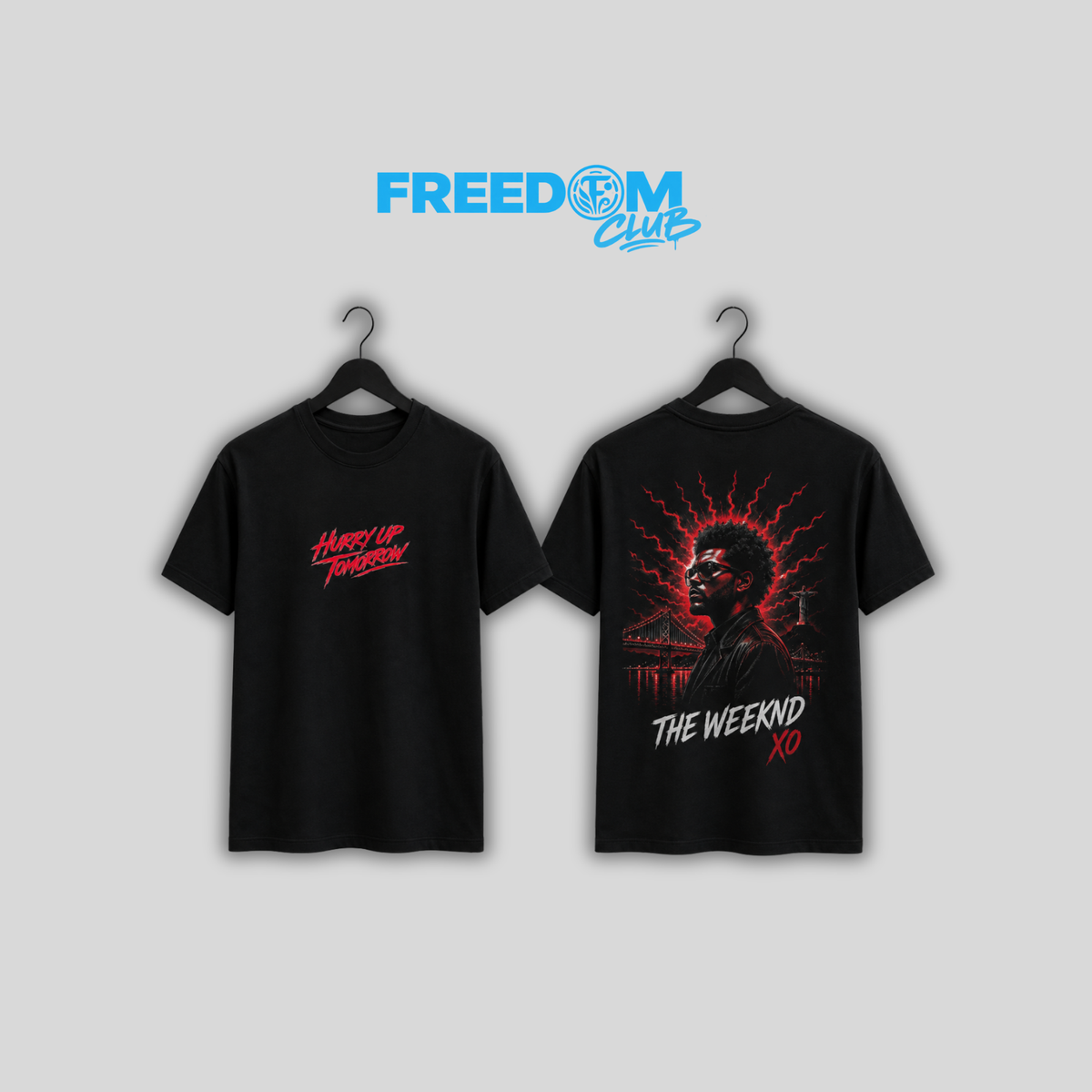 T-Shirt Hurry Up Tomorrow — XO, The Weeknd
