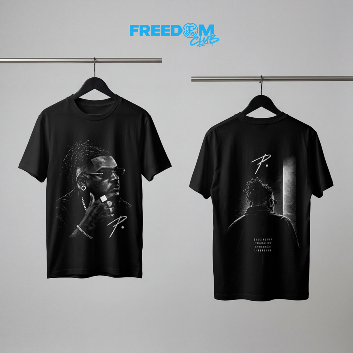 T-Shirt Liberdade — Plutónio